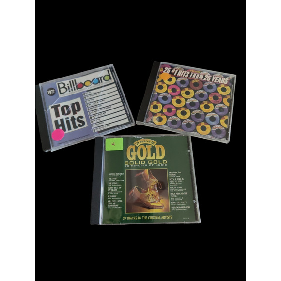 Unknown Other - 3 CD Bundle of Tops Hits 60's and 70's